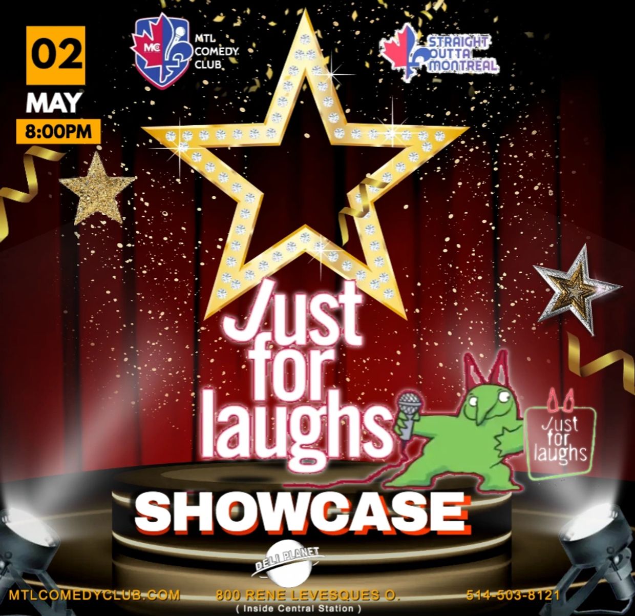 Just for Laughs Auditions, Comedy Shows in Montreal